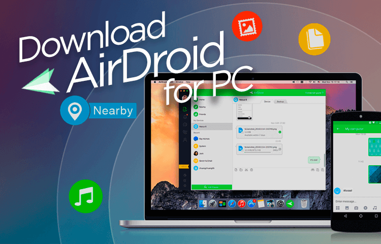 airdroid web para pc