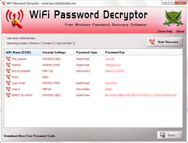 wifi password hacking software